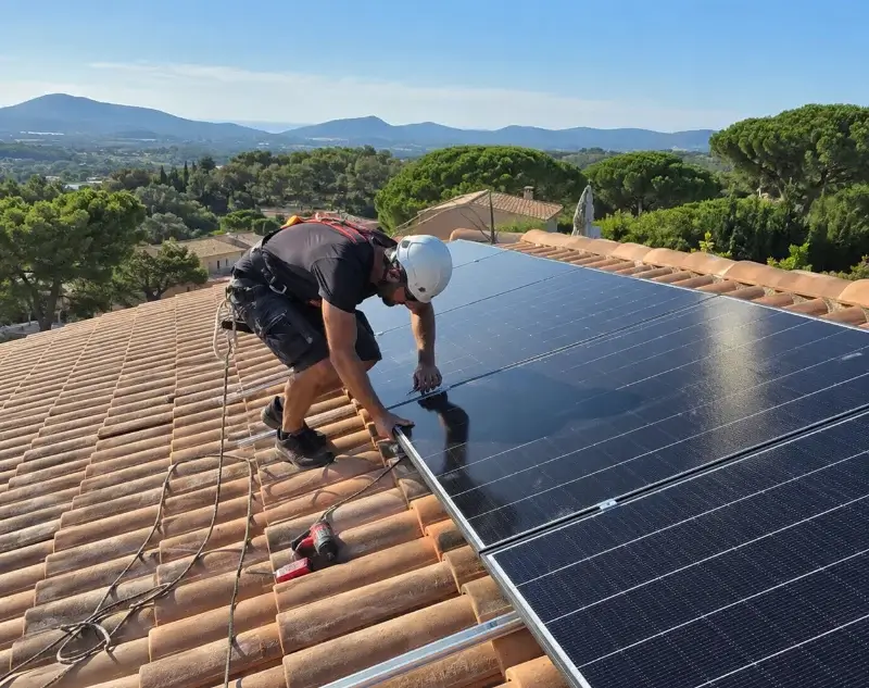 Installateur panneaux solaires Châteauneuf-sur-Isère — pose photovoltaïque sur toiture