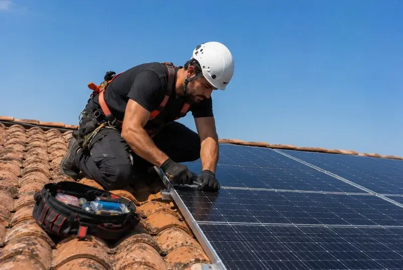 Maintenance et monitoring de panneaux solaires à Châteauneuf-sur-Isère