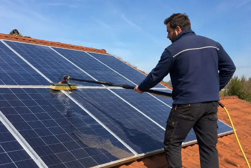 Nettoyage et entretien de panneaux solaires à Châteauneuf-sur-Isère